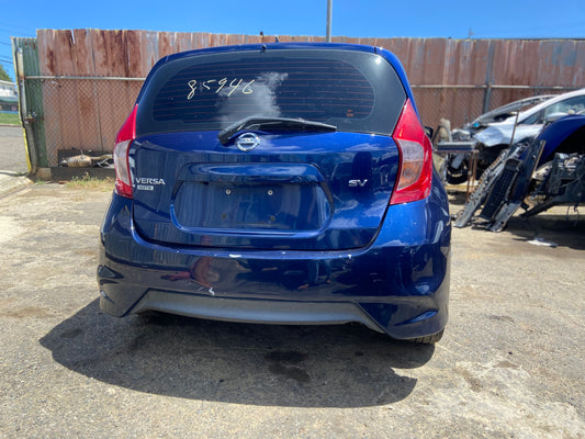 Bumper Trasero Nissan Versa Note 2017