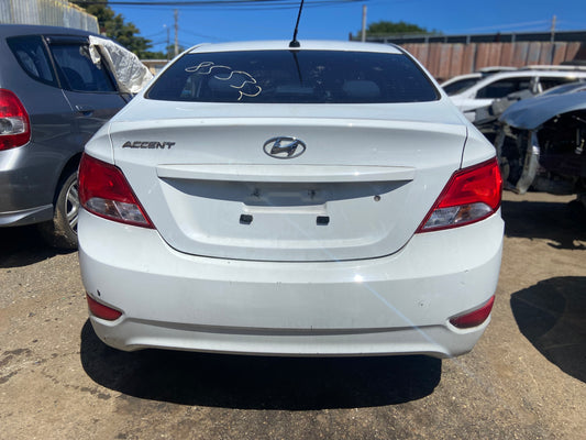 Bumper Trasero Hyundai Accent 2017